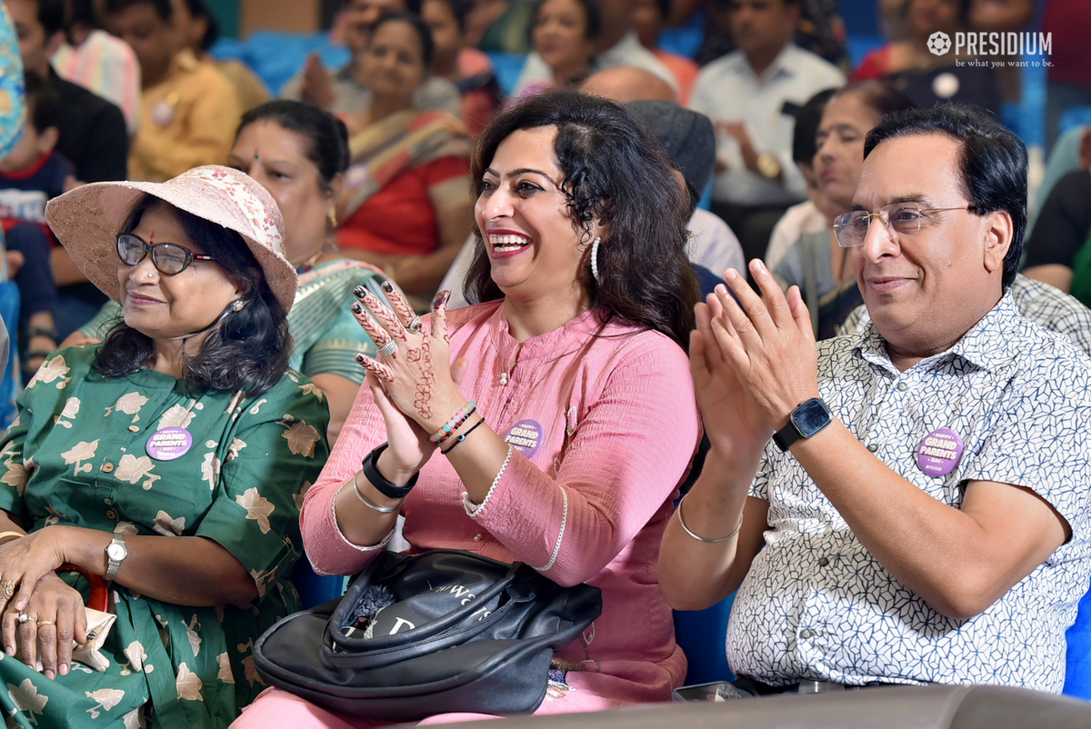 Presidium Rajnagar, PRESIDIANS CELEBRATE GRANDPARENTS DAY WITH ELDERLY LOVE